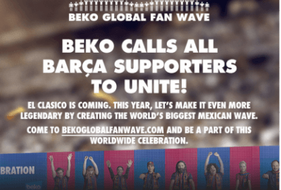 JoinTheTeam fans wave campaign Barca